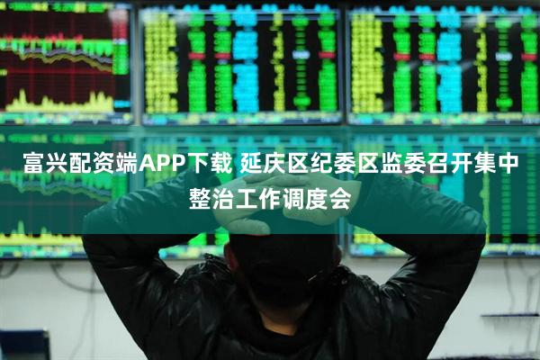 富兴配资端APP下载 延庆区纪委区监委召开集中整治工作调度会